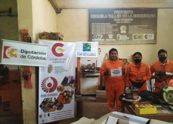 Remodelan taller de carpintería en San José de Chiquitos