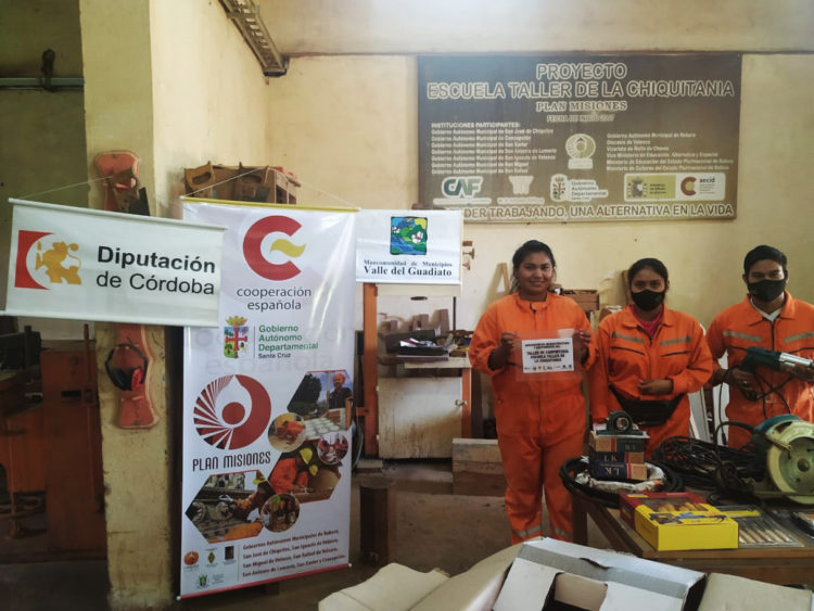 Remodelan taller de carpintería en San José de Chiquitos