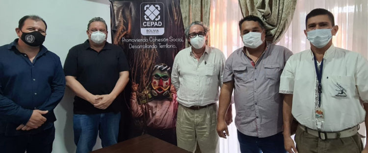 El CEPAD y el Gobierno Municipal de Roboré se comprometen a aunar esfuerzos para seguir fortaleciendo el Desarrollo Territorial y Turístico