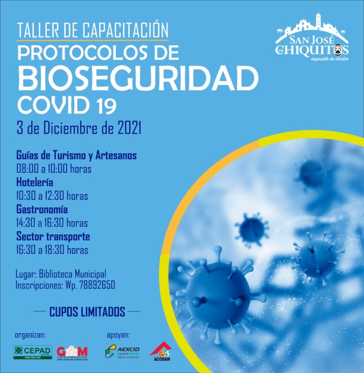 Taller de Capacitación sobre Protocolos de Bioseguridad contra el Covid19