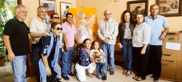 Subasta de Cuadros del Conservarte Apoyó el Fortalecimiento de la Escuela de Música de Santiago de Chiquitos