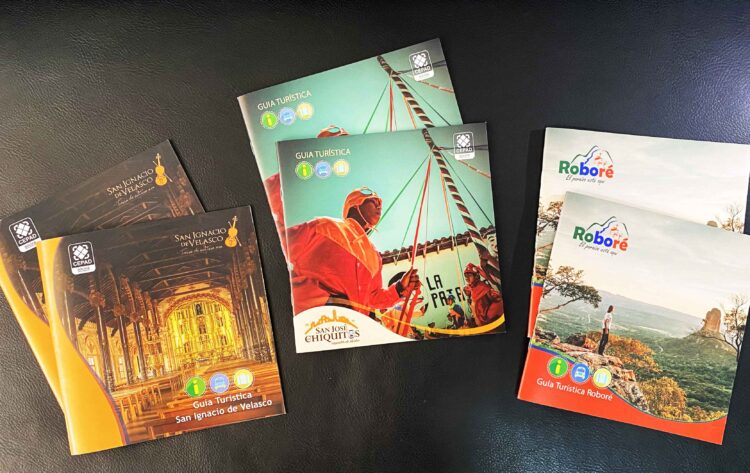 Se imprimen Guías Turísticas para los Municipios Chiquitanos de San José de Chiquitos, Roboré y San Ignacio de Velasco