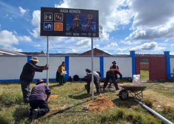 Tiahuanaco cuenta con señalización turística para promocionar sus atractivos turísticos