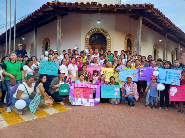 Mujeres concepcioneñas unidas por un municipio libre de violencia