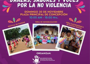 Concepción vivirá una jornada cultural por la no violencia este 30 de noviembre