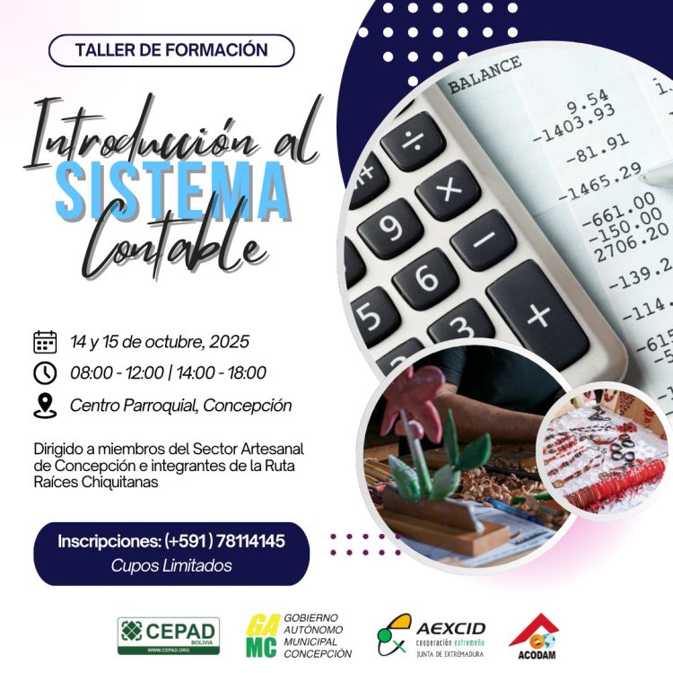 Capacitación en procesos contables fortalece a emprendimientos artesanales de Concepción