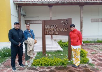 Autoridades españolas visitan el Museo Santa Cruz la Vieja y la Ruta Histórica Fundación de Santa Cruz de la Sierra