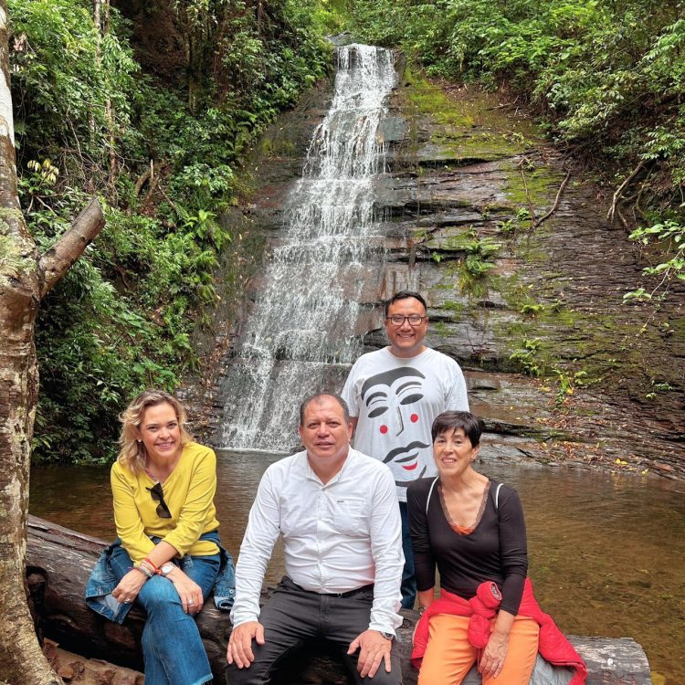 Autoridades de la Diputación Provincial de Córdoba visitan la Ruta Turística “Chochís Mágico” en Roboré, Bolivia