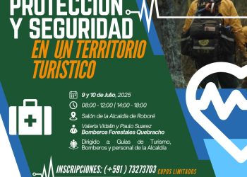 ROBORÉ SE PREPARA PARA FORTALECER LA SEGURIDAD TURÍSTICA