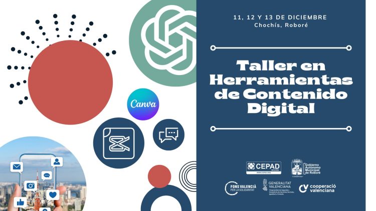 Taller de contenido digital busca potenciar la difusión turística y artesanal en Chochis