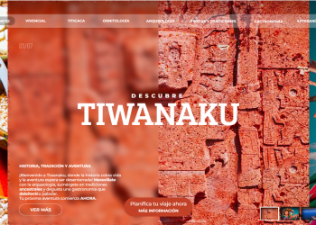 Tiwanaku fortalece su promoción digital con una plataforma turística renovada y sostenible