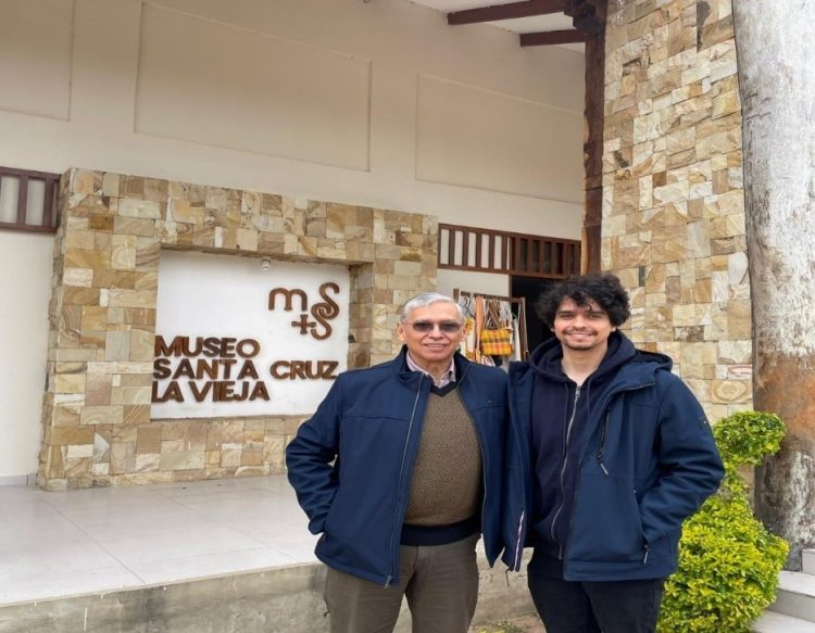 Museo Santa Cruz la Vieja recibe a ilustre visita del Dr. Carlos Javier Cuéllar Crespo prestigioso profesional