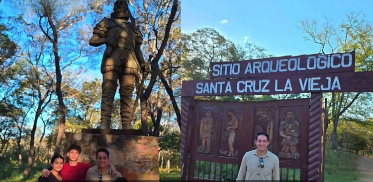 Reconocido Influencer y personaje público visita San José de Chiquitos y resalta su riqueza histórica, cultural y gastronómica
