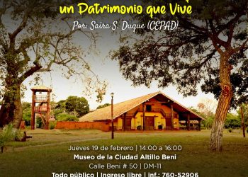 CEPAD impulsa conferencia para fortalecer el conocimiento del patrimonio misional chiquitano