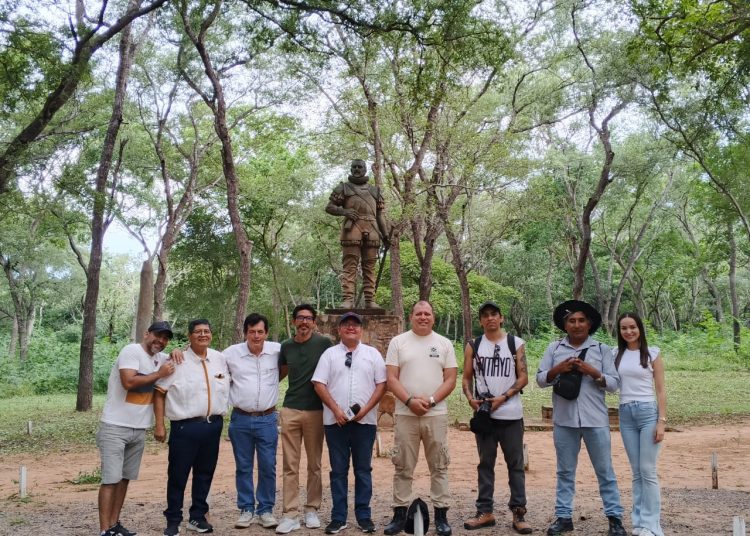 Periodistas de Santa Cruz visitan la Ruta Histórica y Turísticas Santa Cruz la Vieja