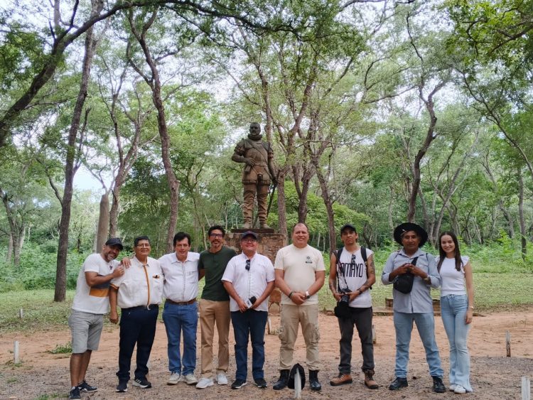 Periodistas de Santa Cruz visitan la Ruta Histórica y Turísticas Santa Cruz la Vieja