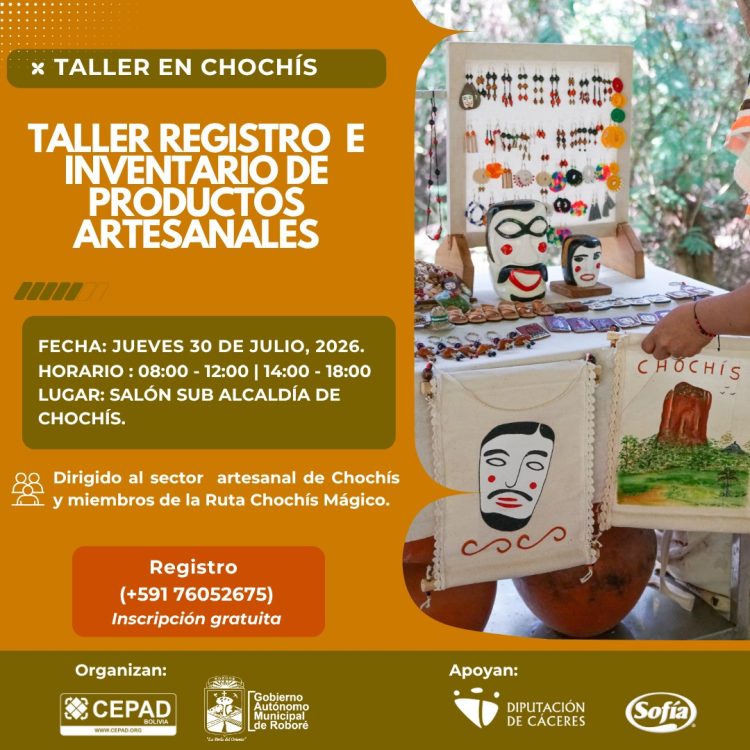 Chochís fortalece a sus artesanos con herramientas para mejorar la gestión de sus emprendimientos