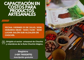 Capacitación en gestión de costos fortalecerá los emprendimientos artesanales de Chochís