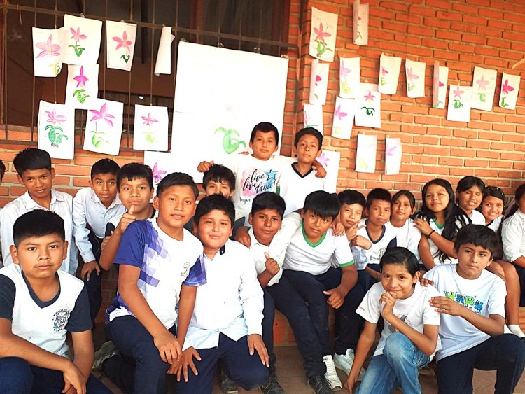 La conservación de la orquídea también se aprende en las aulas de Concepción