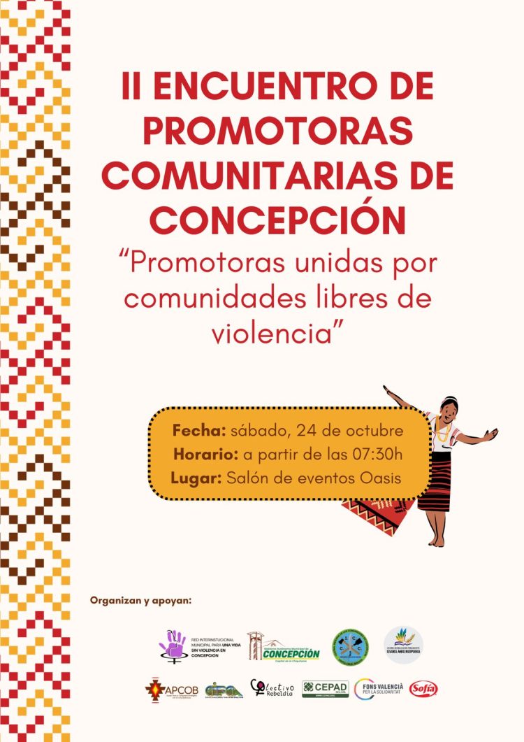 Concepción reunirá a promotoras comunitarias para impulsar comunidades libres de violencia