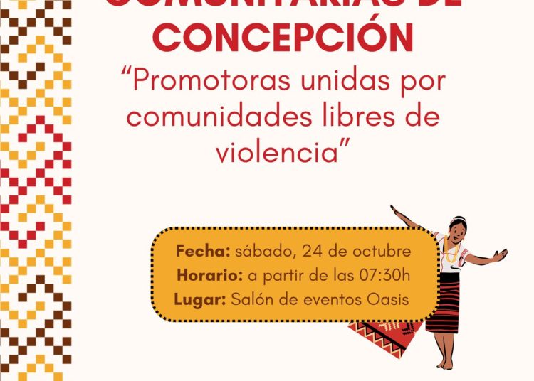 Concepción reunirá a promotoras comunitarias para impulsar comunidades libres de violencia